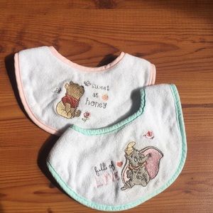 DISNEY BABY Bibs set of 2